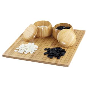 围棋十九路十三路双面棋盘五子棋磨砂密胺比赛大棋子成人初学学生