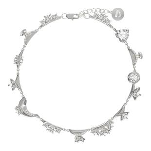 BOONEE方寸项链女轻奢小众高级感原创设计个性时尚锆石锁骨链颈链