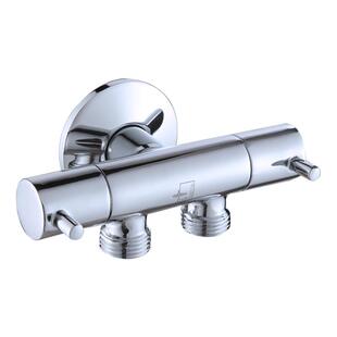 潜水艇角阀一进二出三通角阀三角阀马桶洗衣机水龙头三通共用双控