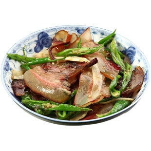 汉源骅楠皇木腊肉咸肉腌肉放养土黑猪四川特产自制烟熏五花后腿肉