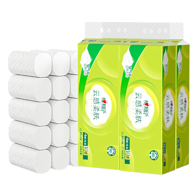 心相印云感4层柔肤卷纸