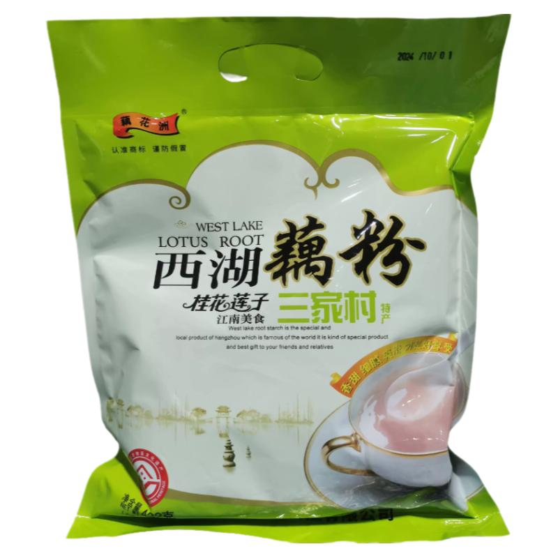 桂花莲子西湖藕粉藕花洲432g包邮