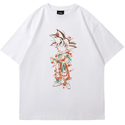 龙珠短袖T恤青少年纯棉宽松