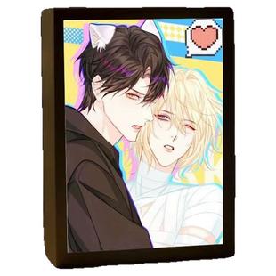 人鱼陷落灯光画兰波白楚年周边宿舍小夜灯摆件发光相框小礼物定制