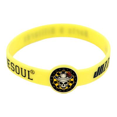 CUESOUL 硅胶夜光腕带荧光手环运动手镯夜跑聚会演唱会发光手腕带