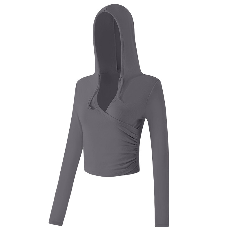瑜伽服女新款高级跑步天运动网球普拉提训练上衣健身长袖套装裤季