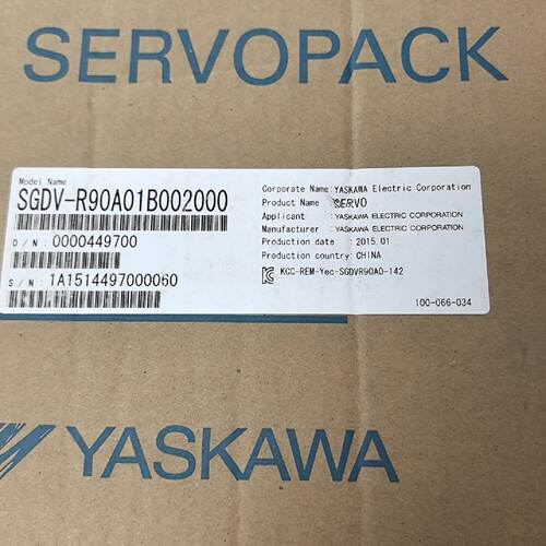 溢价-安川YASKAWA伺服驱动器SGDV-R90A01B0020