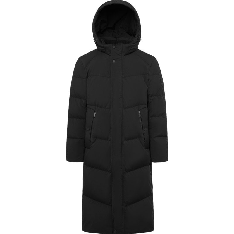 波司登羽绒服男长款过膝新品连帽冬季防寒加厚保暖品牌商务外套潮