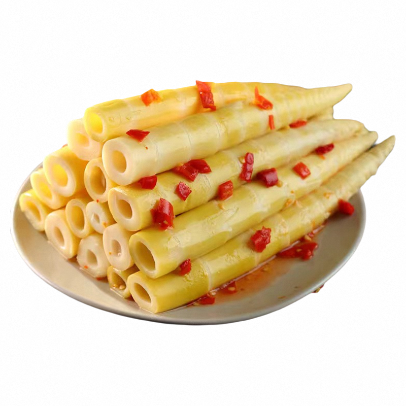 开袋即食网红手剥无壳酸辣小竹笋
