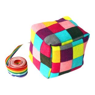 带绳子沙包儿童丢沙包手工投掷流星球幼儿园小学生专用扔沙袋毽子