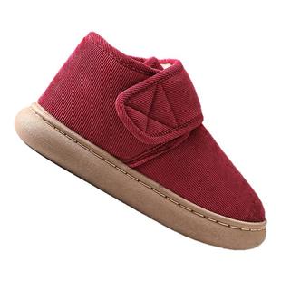 回力棉鞋女款冬季雪地靴中老年人软底鞋子女鞋加绒加厚保暖妈妈鞋