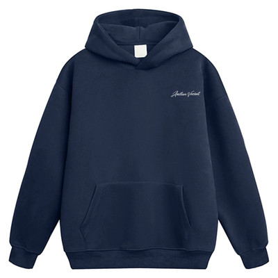 国潮牌美式高街重磅纯棉连帽卫衣