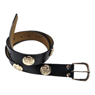 烛颜汉服 革带 原创圆领袍配饰百搭飞鱼服直裰腰带金属扣皮带现货