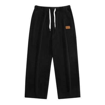 回力加绒灯芯绒裤子男士秋冬季