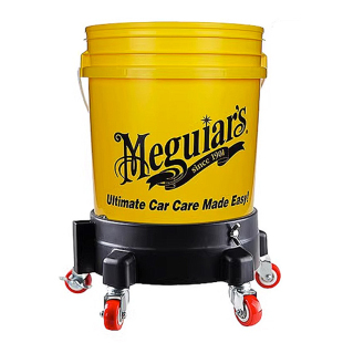 美光两桶水洗车水桶泥砂石隔离过滤网便携车载可移动带盖滑轮水桶