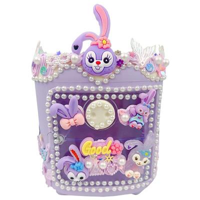 手工DIY奶油胶笔筒收纳笔盒玩具