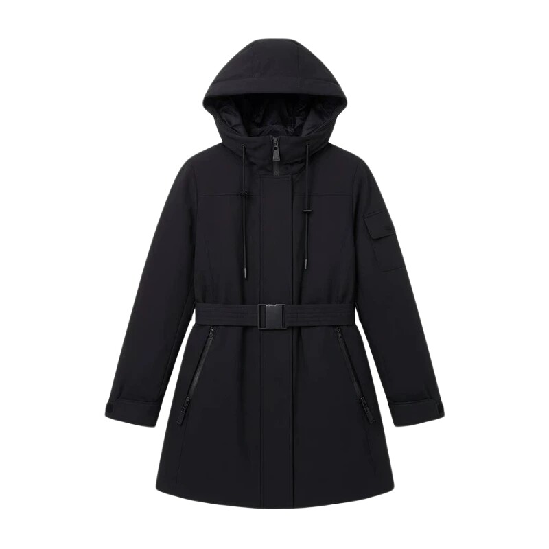 收腰雪中飞冬装小个子羽绒服加厚