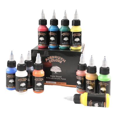 SAGUD喷笔专用水性环保丙烯颜料