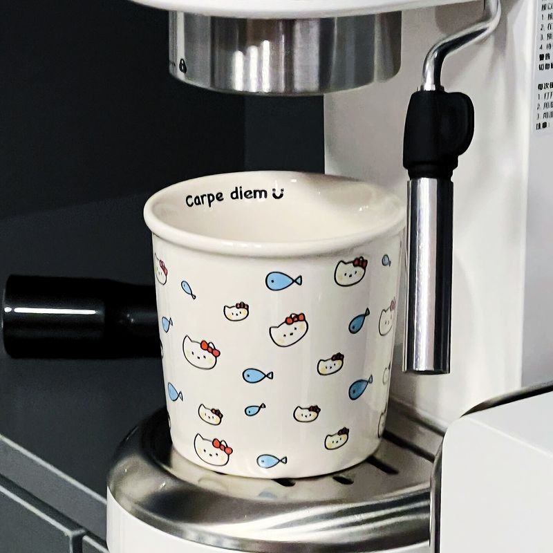 hellokitty马克杯咖啡杯ins猫咪陶瓷手握水杯情人节生日礼物可爱