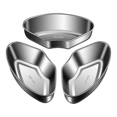 扇形蒸盘304不锈钢蒸格家用带盖