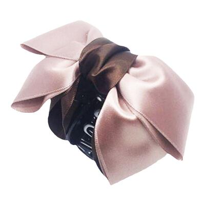 原创出口多层蝴蝶结半抓发抓夹