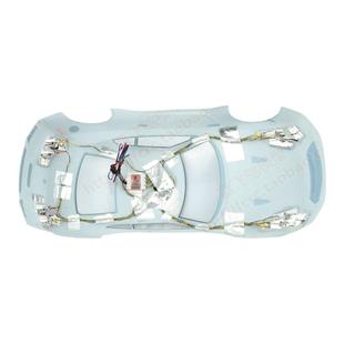 RC漂移灯组LED联动爆闪二合一可切换6种模式模型车壳灯组有视频