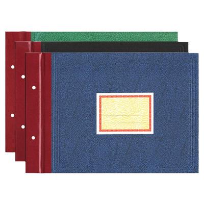 立信16k漆纸面账夹活页账本封面