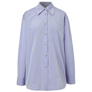 IIIVIVINIKO“意大利进口”多巴胺轻薄塔夫绸衬衫女C330405107A