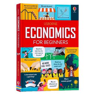 Usborne出品 Economics for Beginners 少年商学院 读懂经济 英文原版 儿童绘本知识百科科学科普读物彩色插图精装尤斯伯恩