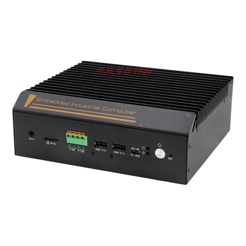 研域P6760S-G16迷你5G无风扇N305/N97视觉工控主机BOX6网16路GPIO