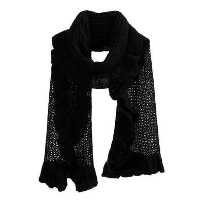 BEAMSBOY针织围巾优雅质感