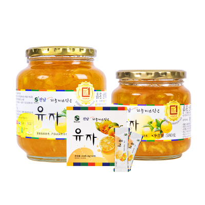 全南蜂蜜柚子茶罐装便携装