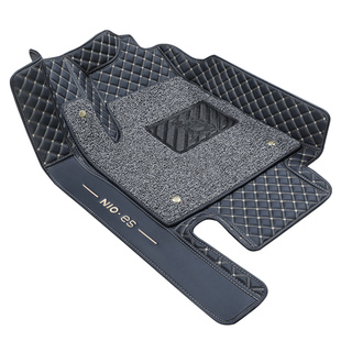 适用蔚来es6脚垫es8全包围 ec6专用地毯24款六座七全包汽车大包围