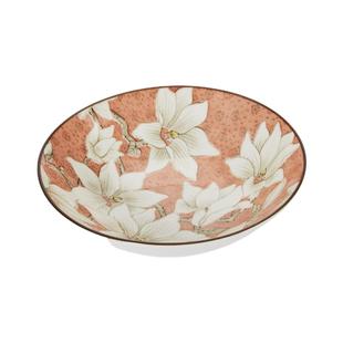 NITORI宜得利家居日式高颜值小碗面碗陶瓷小汤碗单个饭碗 木莲