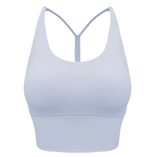 YSH/戚风背心 一体式交叉美背运动文胸高强防震瑜伽服普拉提上衣