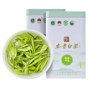 禾安堂2025年新茶叶安吉白茶自己喝特级绿茶共250g正品官方旗舰店