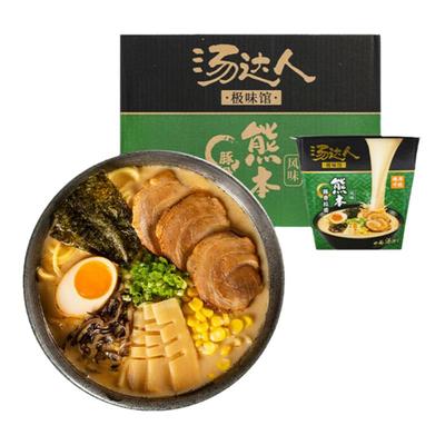 海鲜日式豚骨拉面汤达人统一