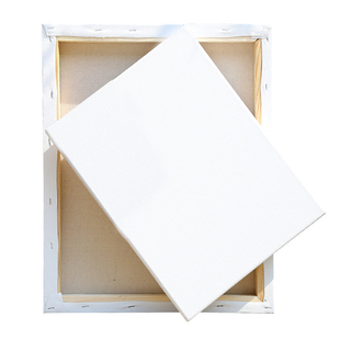 油画框大尺寸定制带框油画布雨露麻亚麻实木油画画框丙烯细纹画布