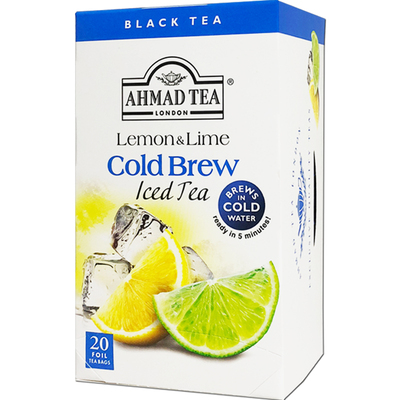冷泡茶AHMAD柠檬红茶包英国进口
