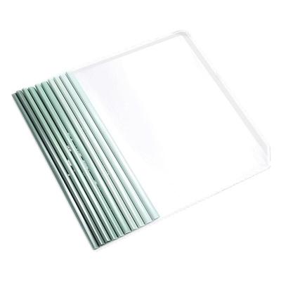 a4渐变色抽杆夹加厚外膜加强杆子