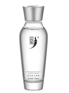 中草集长白山人参水120ml精华抗皱紧致舒缓女官方旗舰店正品