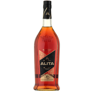 立陶宛洋酒XO艾莉塔白兰地brandy40度婚宴烈酒700ML礼盒装送酒杯