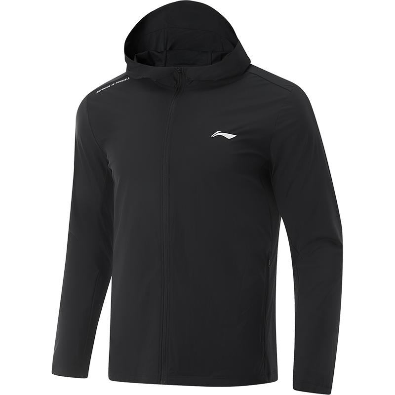 李宁防晒衣男夏季新款原纱凉感皮肤衣户外垂钓透气运动薄款外套