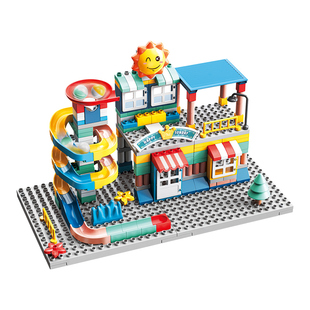 巧乐熊大颗粒积木儿童益智拼装积木宝宝玩具男孩女孩3-6-8周岁