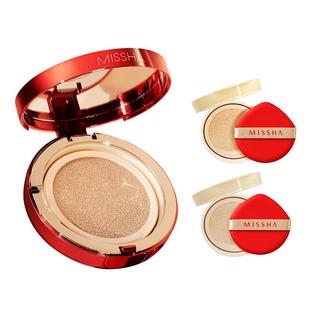 【官方正品】谜尚红气垫bb霜防晒美白哑光遮瑕保湿清透粉底液持久