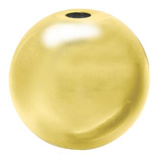 diy饰品配件 日本进口贵和kiwa铜球ABS树脂镀金超轻光面通孔圆珠