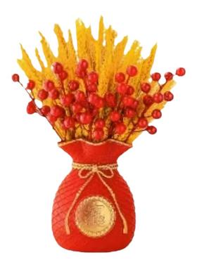 仿真客厅干花花束插摆件乔迁