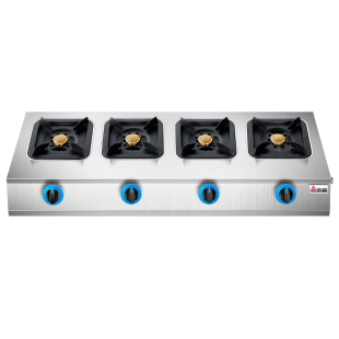 志高煲仔炉商用多头燃气灶天然气四眼六头多眼煤气砂锅带熄火保护