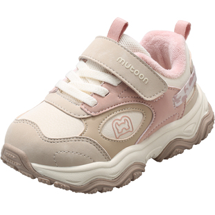 牧童童鞋儿童棉鞋2025冬季新款加绒保暖二棉鞋子女童加厚运动鞋男