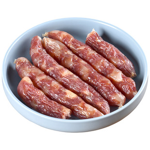 咸味香肠农家正宗纯肉腊肠安徽特产新鲜猪肉制作手工灌肠日晒风干